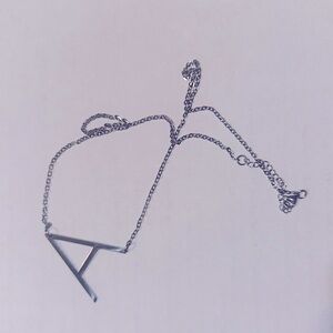 A letter necklace